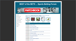 Desktop Screenshot of bestofthebets.co.uk